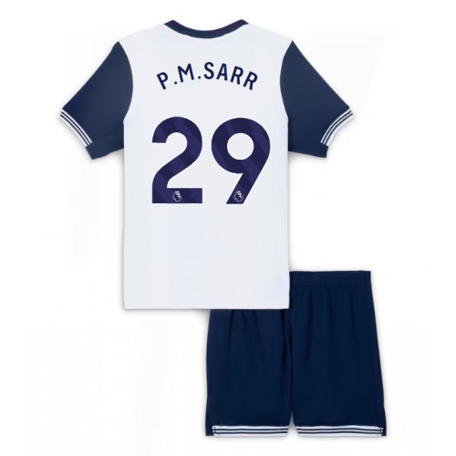 Dres Tottenham Hotspur Pape Matar Sarr #29 Domaci za djecu 2024-25 Kratak Rukav (+ kratke hlače)